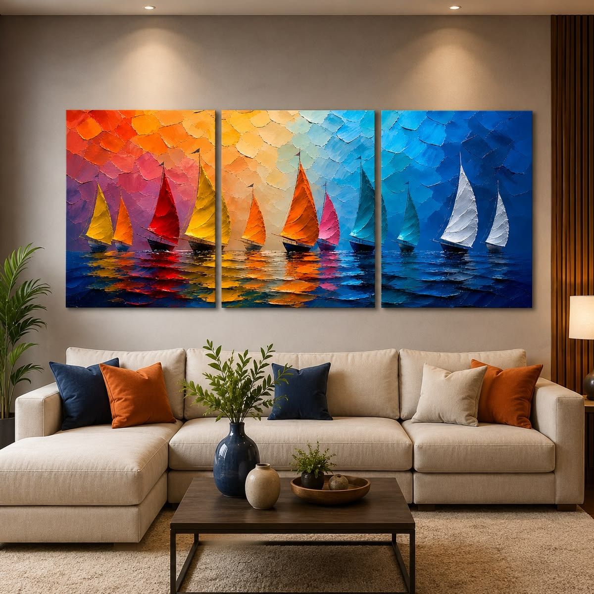 Canvas print wall art