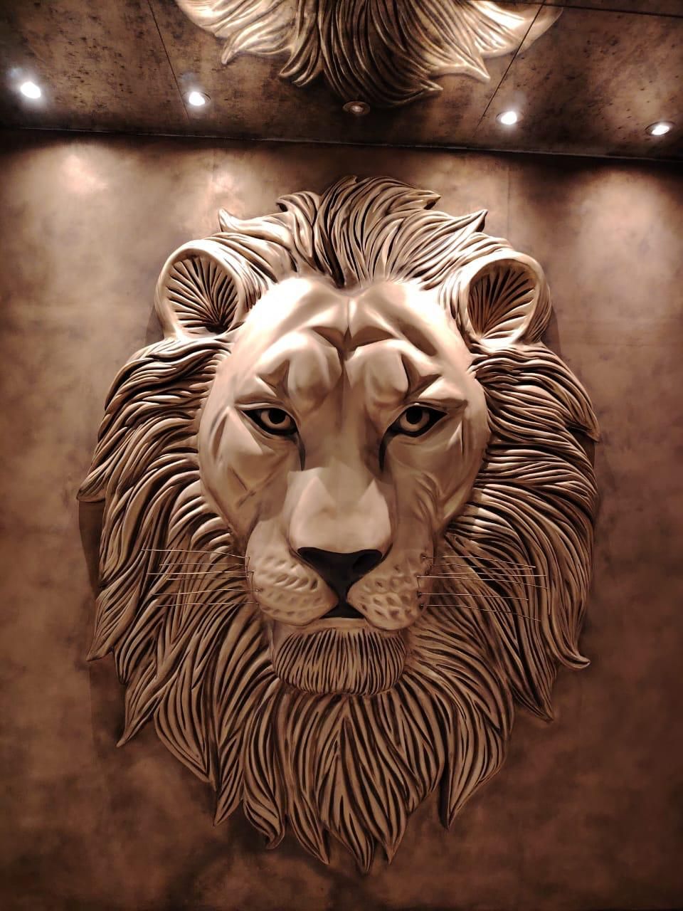 Fibreglass animal wall art