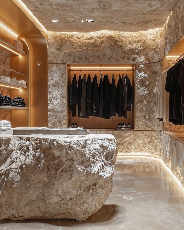 Custom stone finsh decor ideas showroomom