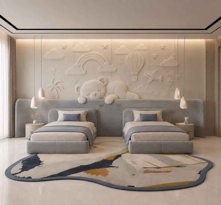Custom kids wall decor ideas