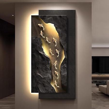 Living Room Gypsum Mural
