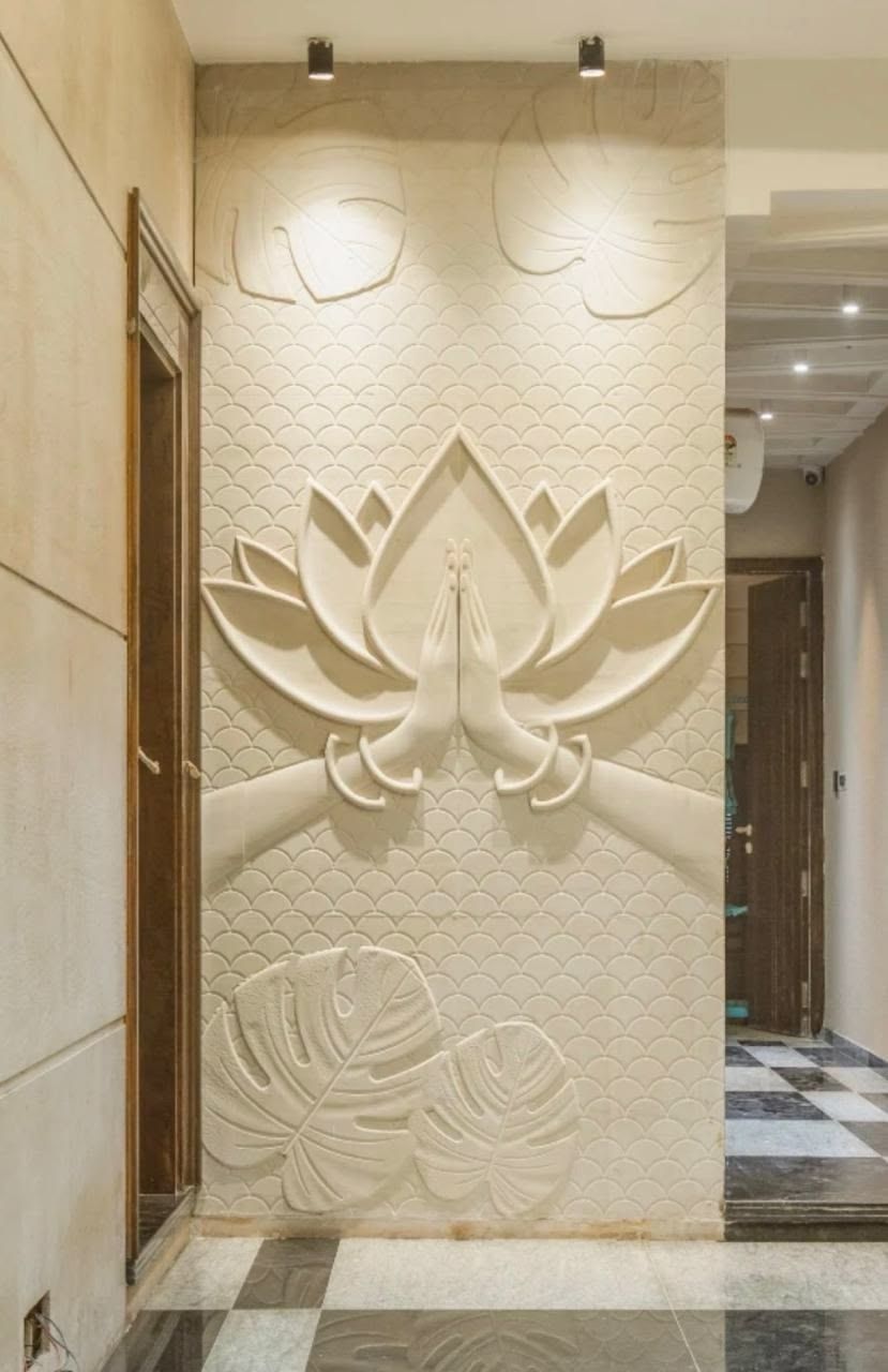 Custom made welcome wall art