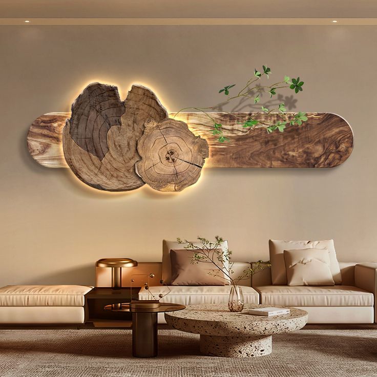 Wooden wall art decor